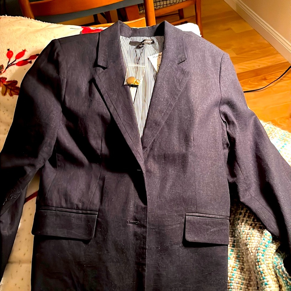 Harve Benard NWT Women’s Linen/Rayon Blazer